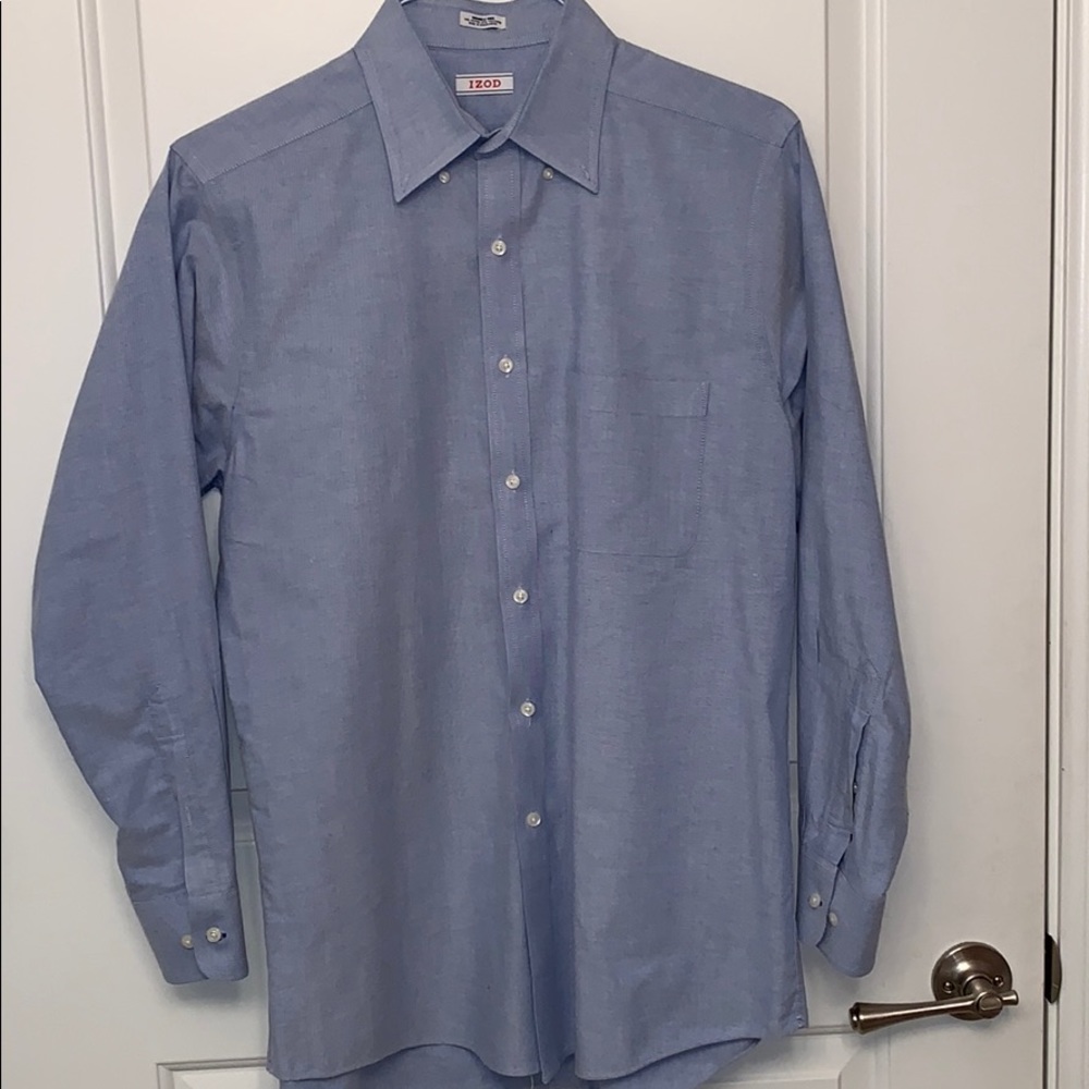 Men’s blue button down